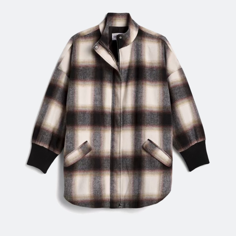 Steve Madden Plaid Times Shacket